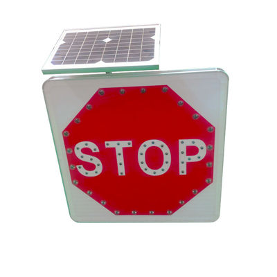 Το RoHS πιστοποίησε τα ηλιακά τροφοδοτημένα σημάδια κυκλοφορίας των οδηγήσεων 5mm για την ασφάλεια