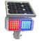 80pcs να αναβοσβήσει 5W 18V των οδηγήσεων ηλιακός φωτεινός σηματοδότης για την οδική ασφάλεια